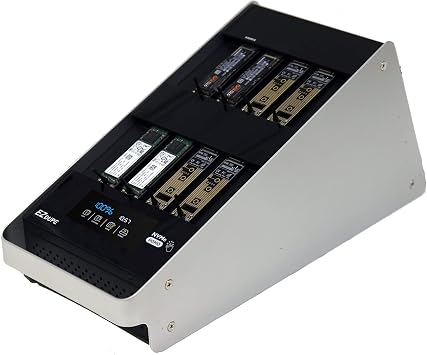 EZ DUPE 1 to 7 SOHO NVME Duplicator MKIII with Touchscreen DM-HE0-8V07NTP3