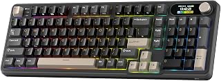 RK ROYAL KLUDGE S98 Wireless Mechanical Keyboard with Smart Display & Knob - Image 1