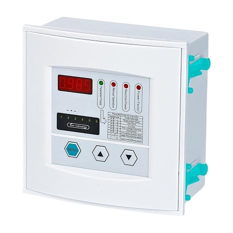 1PCS PFR-6 Power Factor Controller, 6 Steps, 380VAC 50/60Hz