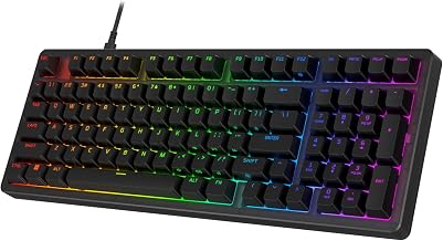 HyperX Origins 2 1800 – Gaming Keyboard, PC, Swappable Housing, Hotswap Switches, High Profile, 1800 Layout, 8k Polling, Adjustable Angle, Mechanical Switches - Image 1