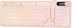 MechLands M98 Silent Office Keyboard with Number Pad, 3 Modes Wireless