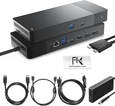 WD19DCS Dell Docking Station, Performance Dock WD19DCS - 3 Year Warranty, with 240W Power Adapter + 210W Power Delivery + ZoomSpeed HDMI & DisplayPort Cable + USB-C Cable - New - Image 1