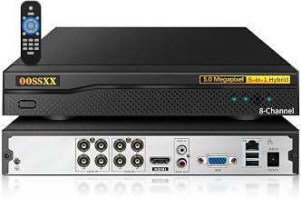 8CH 5MP Hybrid DVR Video Recorder for CCTV Security Camera System No HDD
