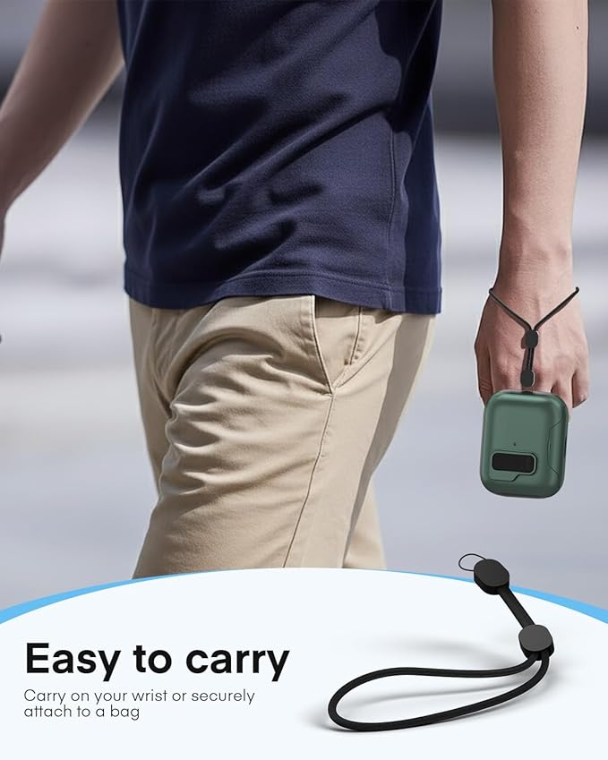 Maxjoy for AirPods Pro 3 Protective Case with Cleaning Kit, Military Hard Case with Lock Shock-Absorbing, Deep Blue