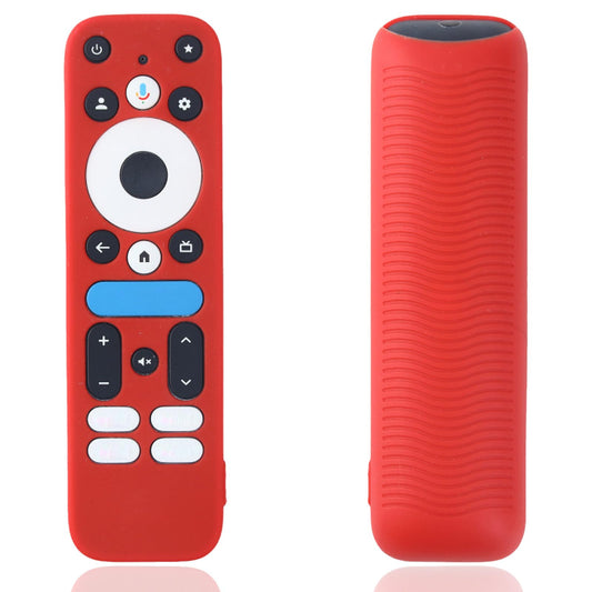 Remote Cover Compatible with 2025 Onn Google TV Box 4K pro Remote, Shockproof Case for Onn Google TV Remote Controller, Lightweight Anti-Slip Skin-Friendly Silicone Skin Sleeve