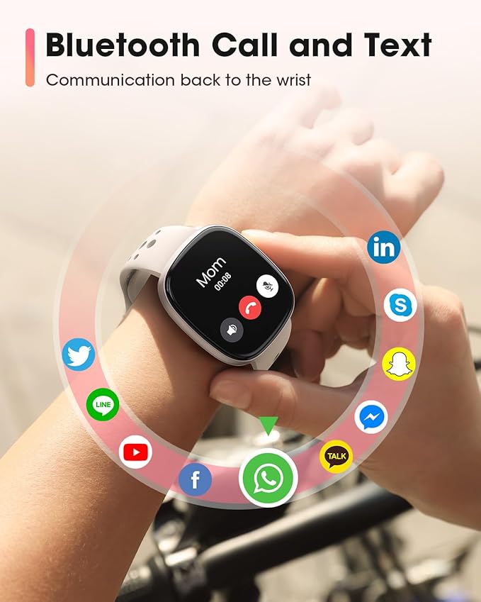 Fitness Trackers for Men Smart watch: Fitness Tracker with Blutooth Call 24/7 Heart Rate SpO2 Sleep Monitor IP68 Waterproof 120+ Sport Mode Activity Trackers Compatible iPhone Android Phones (3 Bands)