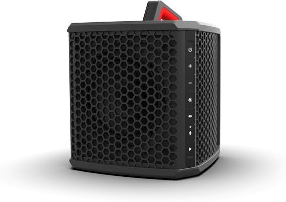 Wet Sounds Portable Bluetooth Speaker, IP67 Waterproof, 126dB, Stackable
