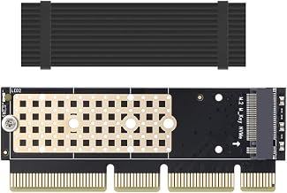 M.2 SSD to PCIE Adapter with Heat Sink