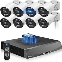 Two-Way Audio PoE Security Camera System Outdoor