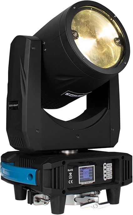 SHEHDS Moving Head Lights COB 400W Warm White+Cold White Stage Lihgts