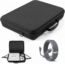 Starlink Mini Case with 16.4FT Power Cord for Protection & Travel & Camping