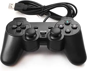 USB Wired Game Controller for Windows PC/Raspberry Pi Remote Controller Gamepad Gaming Joystick Dual Vibration Joypad for Laptop Desktop Computer(Windows 11/10/8/7) & Steam/Roblox/RetroPie/RecalBox