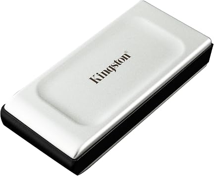 Kingston XS2000 1TB High Performance Portable SSD with USB-C | Pocket-sized | USB 3.2 Gen 2x2 | External Solid State Drive | Up to 2000MB/s | SXS2000/1000G