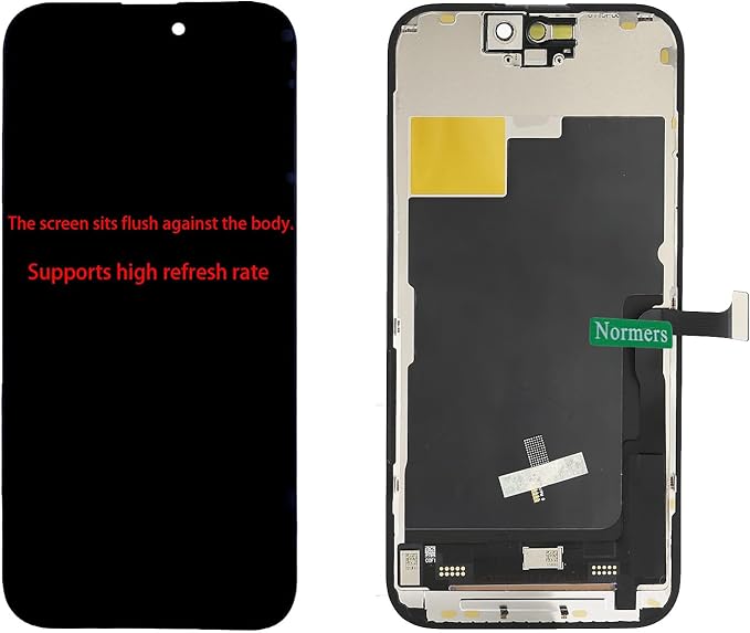 for iPhone 15 pro Screen Replacement - 6.1 inch 3D Touch FHD Display LCD Full Repair Kit with Digitizer, Tools, Tempered Glass & Waterproof Adhesive