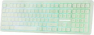 MechLands M108 100% Full Size Silent Office Keyboard with Number Pad