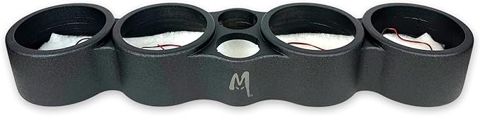 MENACE AUDIO® Quad (4) 8" with 2 x 4 Tweeters Empty Midrange Enclosure
