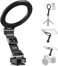 NEEWER Magnetic Phone Tripod Mount Cold Shoe Adapter for Camera, CA163 - Image 1