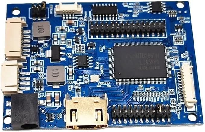 Power Supply Board HDMI to LVDS Controller Board Kit for 1024x600 1280x800 1366x768 40pins 1ch,6-bit Interface Panel Screen