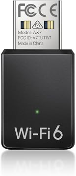 BrosTrend AX900 Mini USB WiFi 6 Adapter Dual Band USB2.0 WiFi Dongle for PC