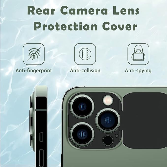 Camera Cover,Webcam Cover Compatible for Phone 13Pro, Phone 13 Pro Max,Protect Your Privacy and Security