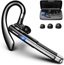 Bluetooth Headset with Microphone, Wireless Earpiece for Work & Driving - Image 1