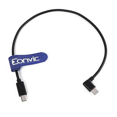 Right Angle USB Type C Control Cable for DJI Ronin-SC/RSC2/RS2/RS3/Mini/pro/RS4.Pro to Multi USB for Sony A7R A7R II A7R II1 A7R4 A7R5 A6100 A6300 FX3 DSC-RX10IV Camera