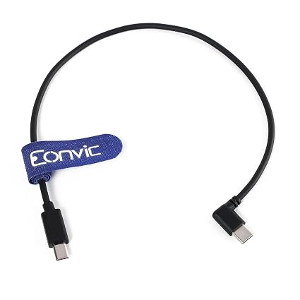 Right Angle USB Type C Control Cable for DJI Ronin-SC/RSC2/RS2/RS3/Mini/pro/RS4.Pro to Multi USB for Sony A7R A7R II A7R II1 A7R4 A7R5 A6100 A6300 FX3 DSC-RX10IV Camera