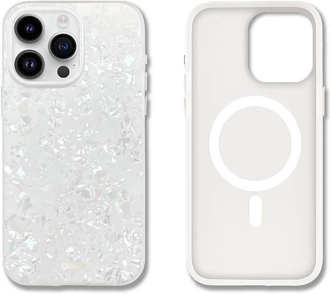Sonix Case for iPhone 15 Pro | Compatible with MagSafe | 10ft Drop Tested | Pearl Tort
