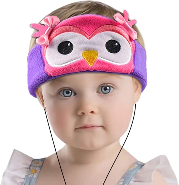 Contixo H1 Kids Headphones, 85dB Volume Limiting with Adjustable Speakers Soft Children Fleece Headband Toddler Headphones