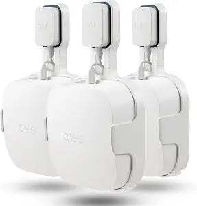 Wall Mount Holder for Eero Pro 6E Home WiFi System, Eero Pro 6E Wall Mounting Bracket, Plastic, Stable and Protective Holder, Compatible with Wi-Fi 6 Systems (White, 1 Piece)