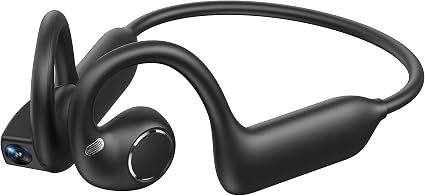 E12 Bone Conduction Headphones with Camera, Open-Ear, Comfort Fit, Hi-Fi