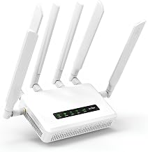 GL.iNet GL-X3000 (Spitz AX) Cellular Gateway 5G Router for House & RV, Wi-Fi 6, Detachable Antennas, Dual-SIM, T-Mobile & AT&T IoT Device Certified, Family/Rural Area/Road Trips - Image 1