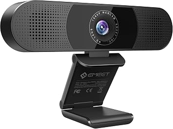 EMEET C980 PRO 3-in-1 1080P Webcam with Microphone and Speaker, 60°-98° FOV