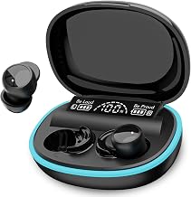 Sleep Earbuds for Side Sleepers, Mini Invisible Bluetooth Earbuds, Ultra-Light Sleep Headphones HiFi Sound, Long Battery Life, LED Display, Bluetooth 5.4, ANC Noise Cancelling, Black - Image 1