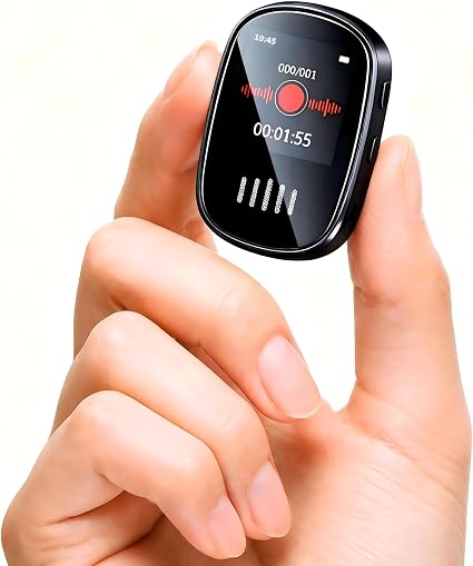 128GB Noise Reduction Voice Activated Recorder,Portable mini Recording Device,Power-on Password,Digital-Voice-Recorder with Playback,Timed Recording,Conference/Lecture/Classroom Learning