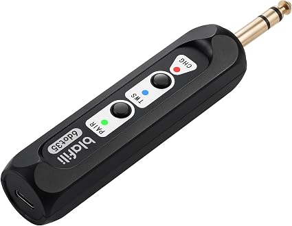 6dot35 Bluetooth Receiver with 1/4" TRS 6.35mm Output for Mixers
