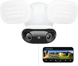 REOLINK PoE Security Camera Elite Pro Floodlight PoE, 16MP Dual Lens, 180°