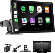 9" Wireless Apple Carplay Screen for Car with OTA Update, Backup Camera