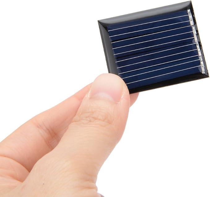 uxcell® 5Pcs 2V 60mA Poly Mini Solar Cell Panel Module DIY for Light Toys Charger 30mm x 36mm