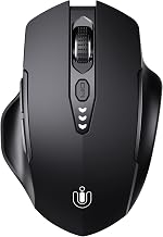 Uineer Bluetooth Mouse, Tri-Mode Wireless, Rechargeable, 3-Device Switch - Image 1