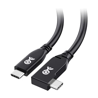 Cable Matters 40Gbps Right Angle USB4 Cable, 6.6ft