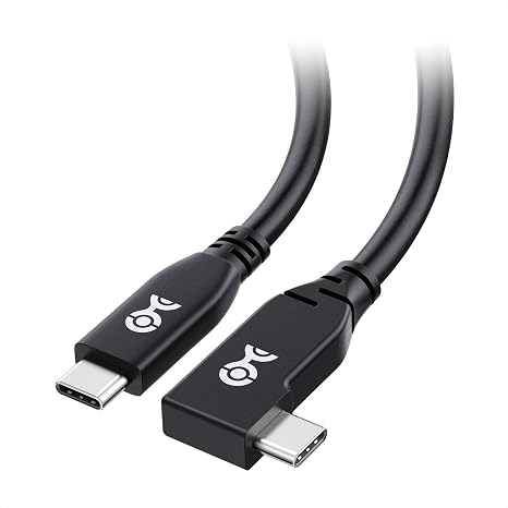 Cable Matters 40Gbps Right Angle USB4 Cable, 6.6ft