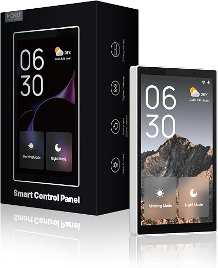 MOES Smart Home Control Panel with Alexa Built-in, Zigbee Hub