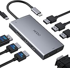 USB C Docking Station Dual Monitor for HP,Laptop Docking Station 3 Monitors - Image 1