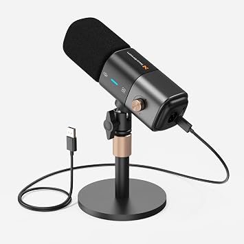 NearStream AM25X Gen3 USB/XLR Podcast Microphone for PC/Audio Mixer