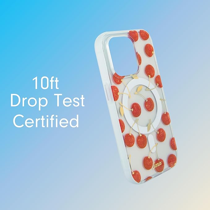 Sonix Case for iPhone 15 Pro | Compatible with MagSafe | 10ft Drop Tested | Cherry on Top