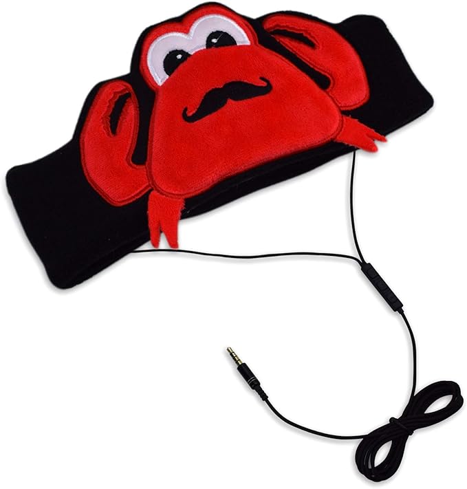 Contixo H1 Kids Headphones, 85dB Volume Limiting with Adjustable Speakers Soft Children Fleece Headband Toddler Headphones