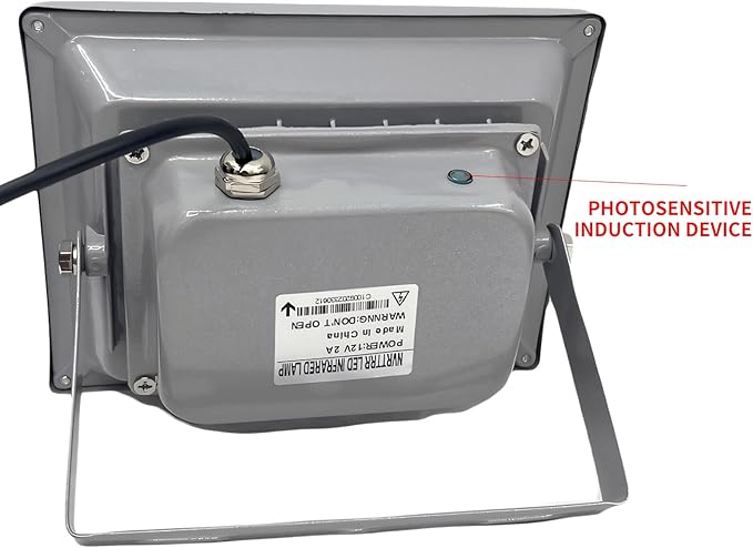 IR Illuminator for CCTV Security Cameras,12V ir Light 20 LED Infrared Illuminator Lights, Rainproof, Automatic Switch at Night (20-lamp IR Illuminator)