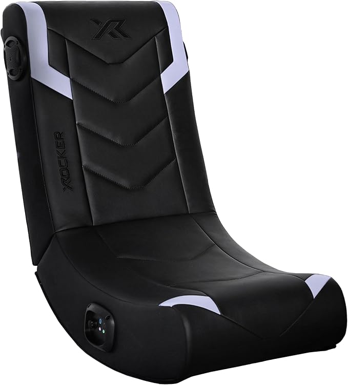 X Rocker Video Gaming Floor Rocker Chair, Built-in Audio, Foldable, for Gamers, Bedroom, or Game Room for Boys, Girls, Teens 5-17, Gifts for Gamers