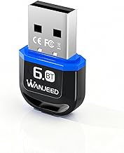 Bluetooth 6.0 USB Adapter for PC, Mini Bluetooth Dongle for Desktop Laptop, Plug & Play Wireless Receiver for Windows 11/10/8.1/7, Supports Keyboard Mouse Headphones Speakers - Image 1
